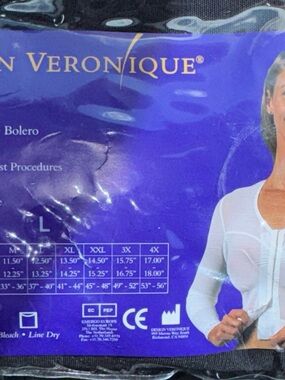 Long arm sleeve bolero post surgical compression